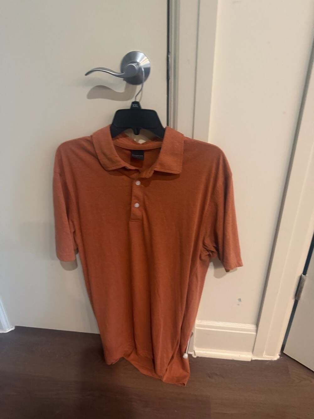 Dunning‎ Golf Men's Orange Polo Shirt Size L